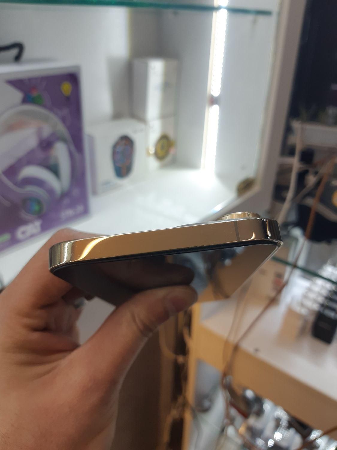 اپل iPhone 13 Pro Max ۲۵۶ گیگابایت گلد درحد آک|موبایل|قم, عمار یاسر|دیوار