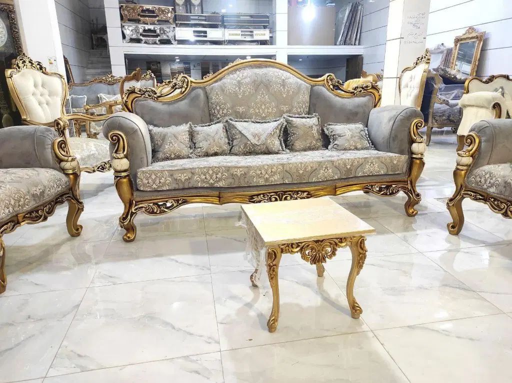 مبل کلاسیک نایس /رزترک/مصری /راحتی/سلطنتی|مبلمان خانگی و میز عسلی|گلستان (تهران), |دیوار