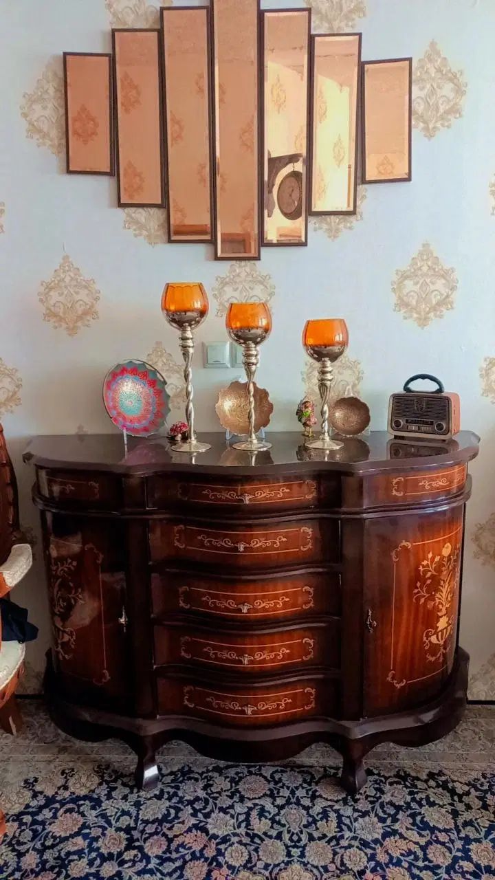مبل سلطنتی فرحی و کنسول|مبلمان خانگی و میز عسلی|مشهد, شیرودی|دیوار