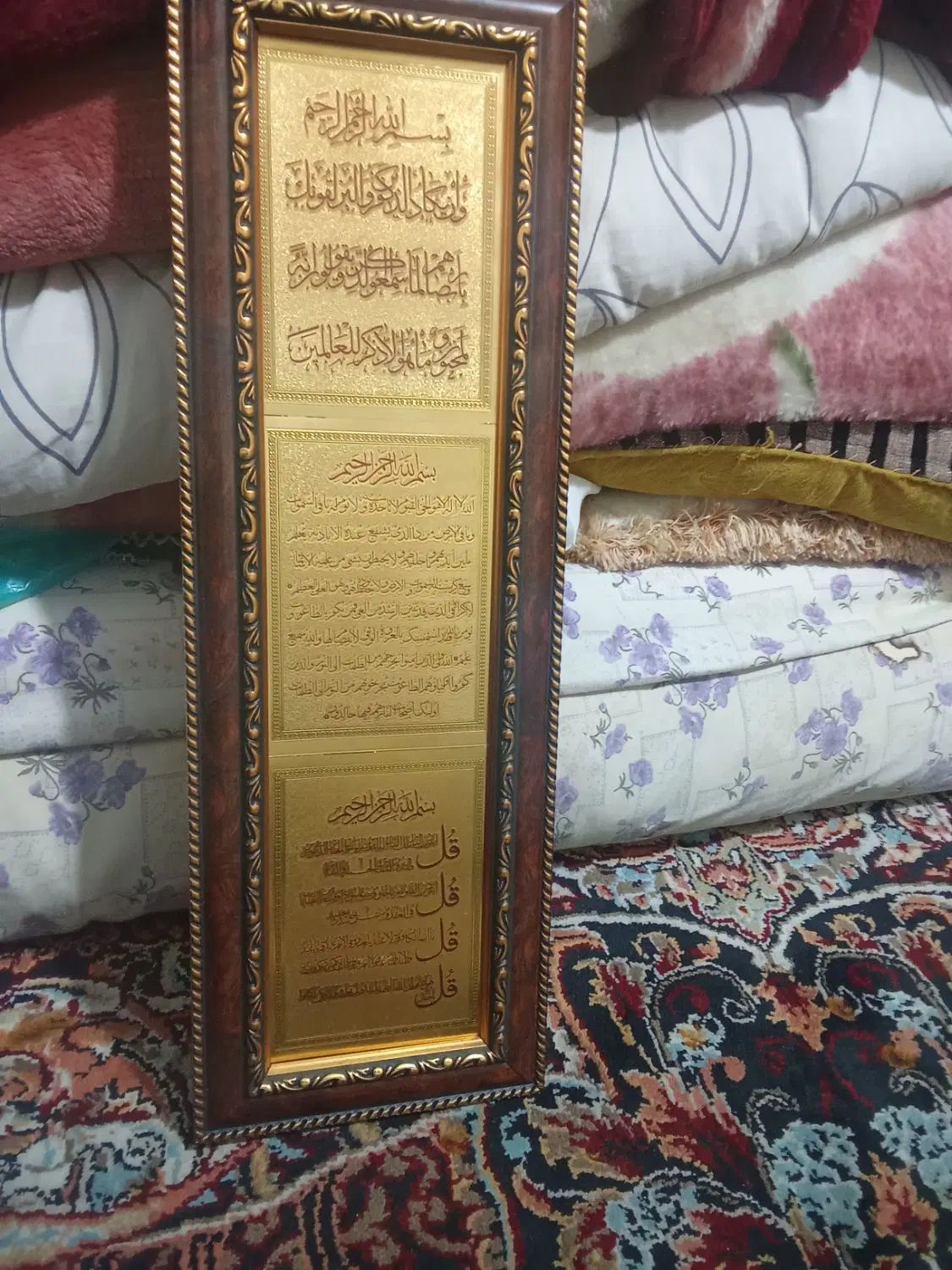 تابلو چهاقل ورق طلا|تابلو، نقاشی، عکس|تهران, جی|دیوار