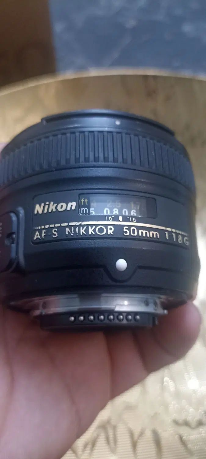 لنز نیکون nikon 50 f1.8 g|دوربین عکاسی و فیلم‌برداری|تهران, آبشار تهران (دریاچه)|دیوار