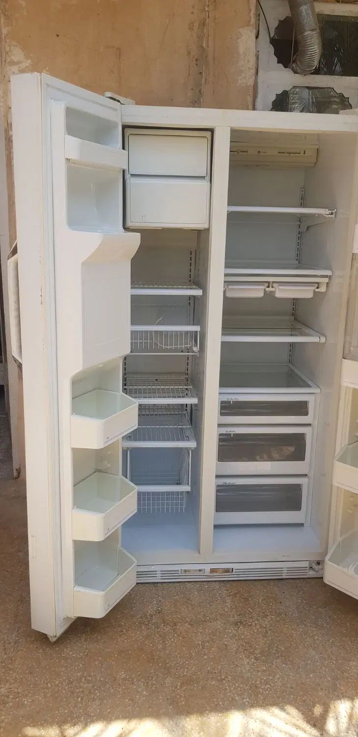 یخچال وفریزر ساید فریجیدار  (FRiGIDAIRE) امریکایی|یخچال و فریزر|جهرم, |دیوار