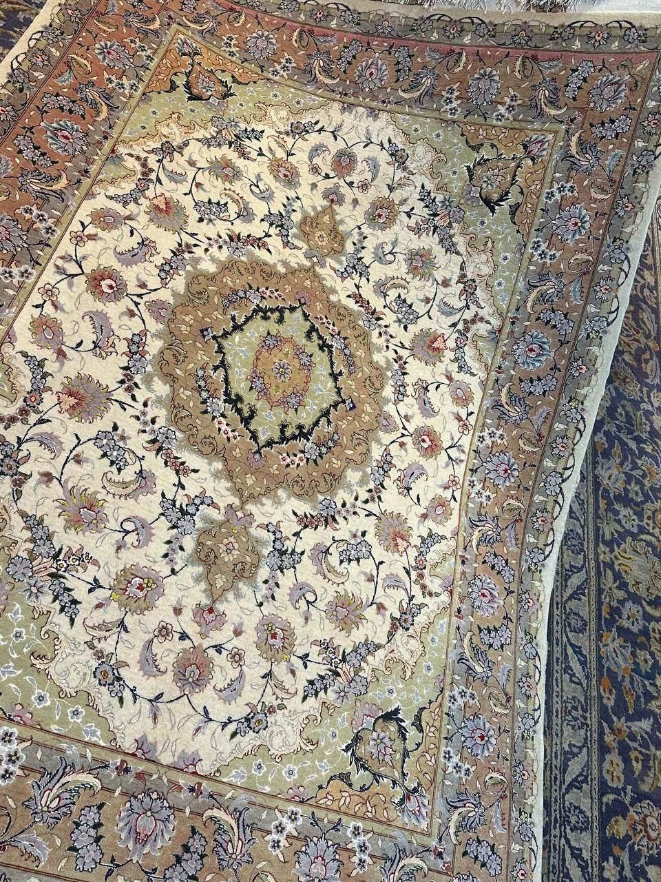 قالیچه چله ابریشم تقیزاده۶۰رج|فرش|کرج, کوی امامیه|دیوار
