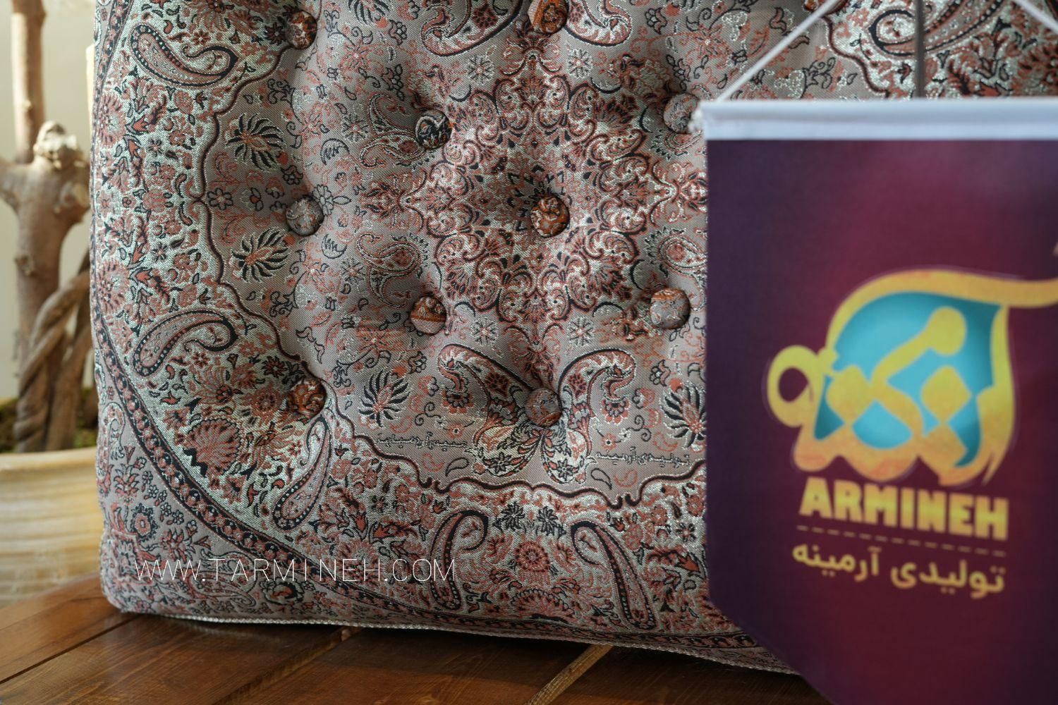 ترمه ۱۳ دکمه سایز ۶۰×۷۰ اعیانی آرمینه|پشتی|تهران, شکوفه|دیوار