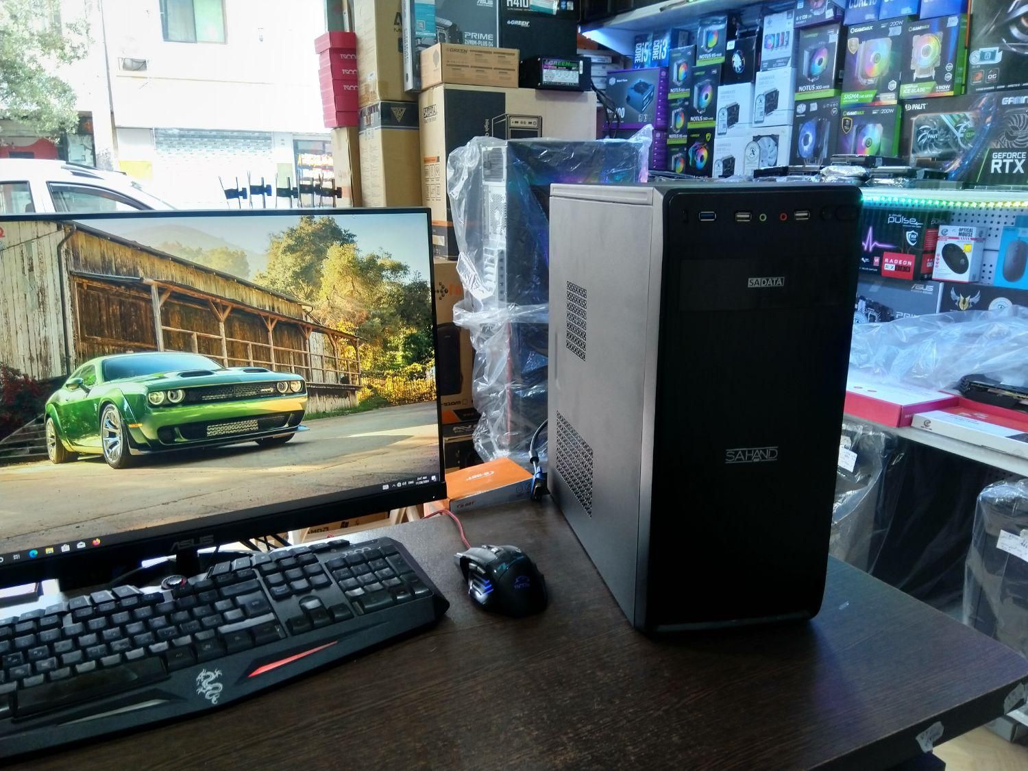 کیس نسل ۹ ddr4|رایانه رومیزی|رشت, باهنر|دیوار