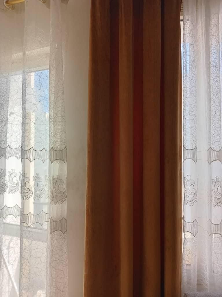 پرده حریر والان وچوب پرده|پرده، رانر، رومیزی|تهران, وردآورد|دیوار
