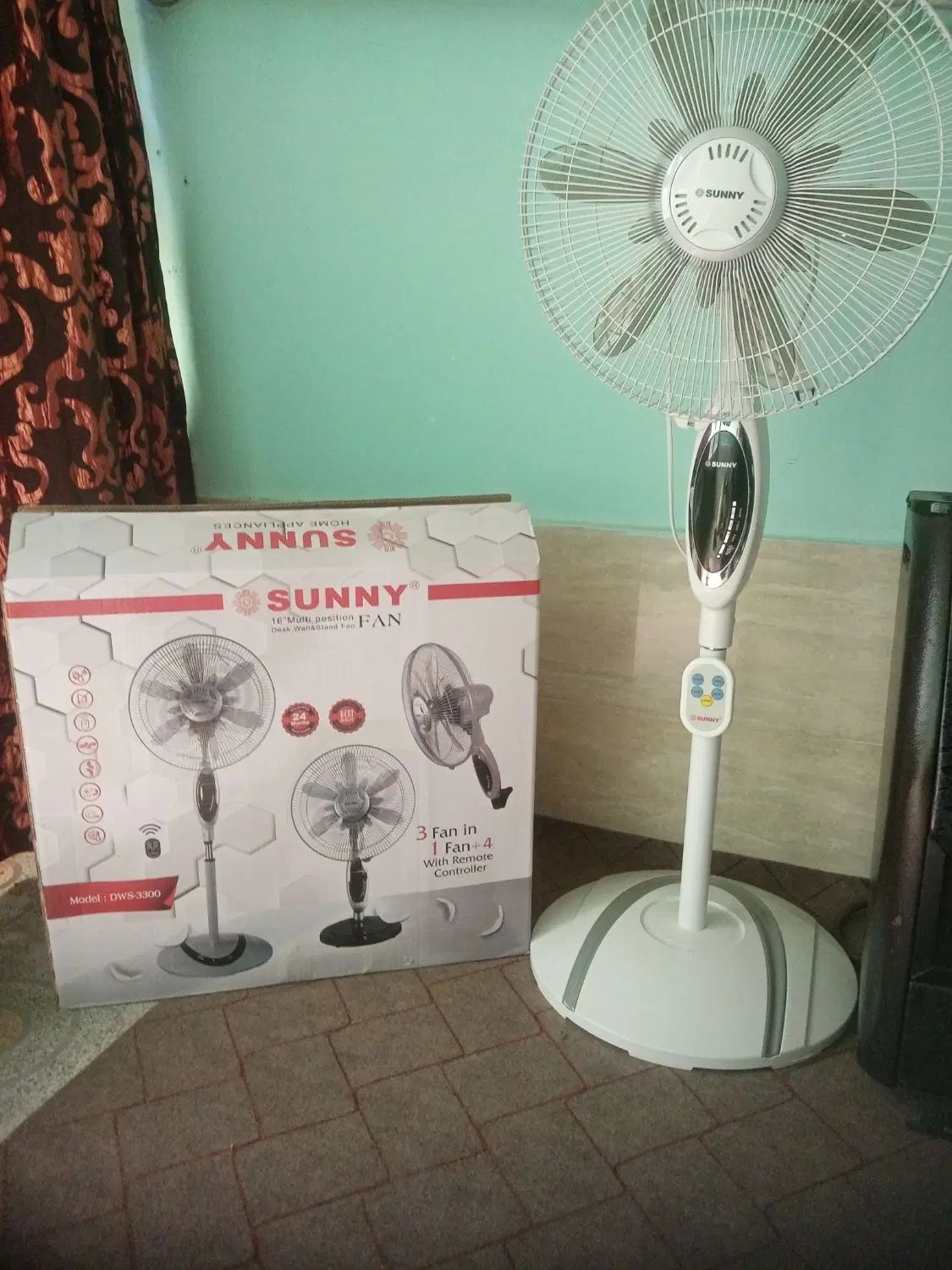 فروش پنکه مارک Sunny مدل 3300|پنکه و تصفیه‌کنندهٔ هوا|رشت, پل تالشان|دیوار