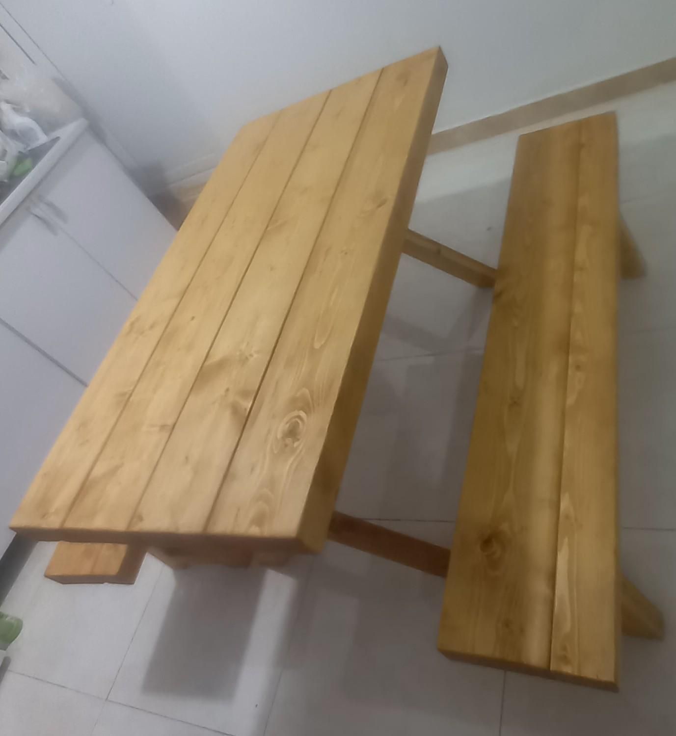 میز چوبی نراد درجه یک|میز و صندلی غذاخوری|رشت, منظریه|دیوار