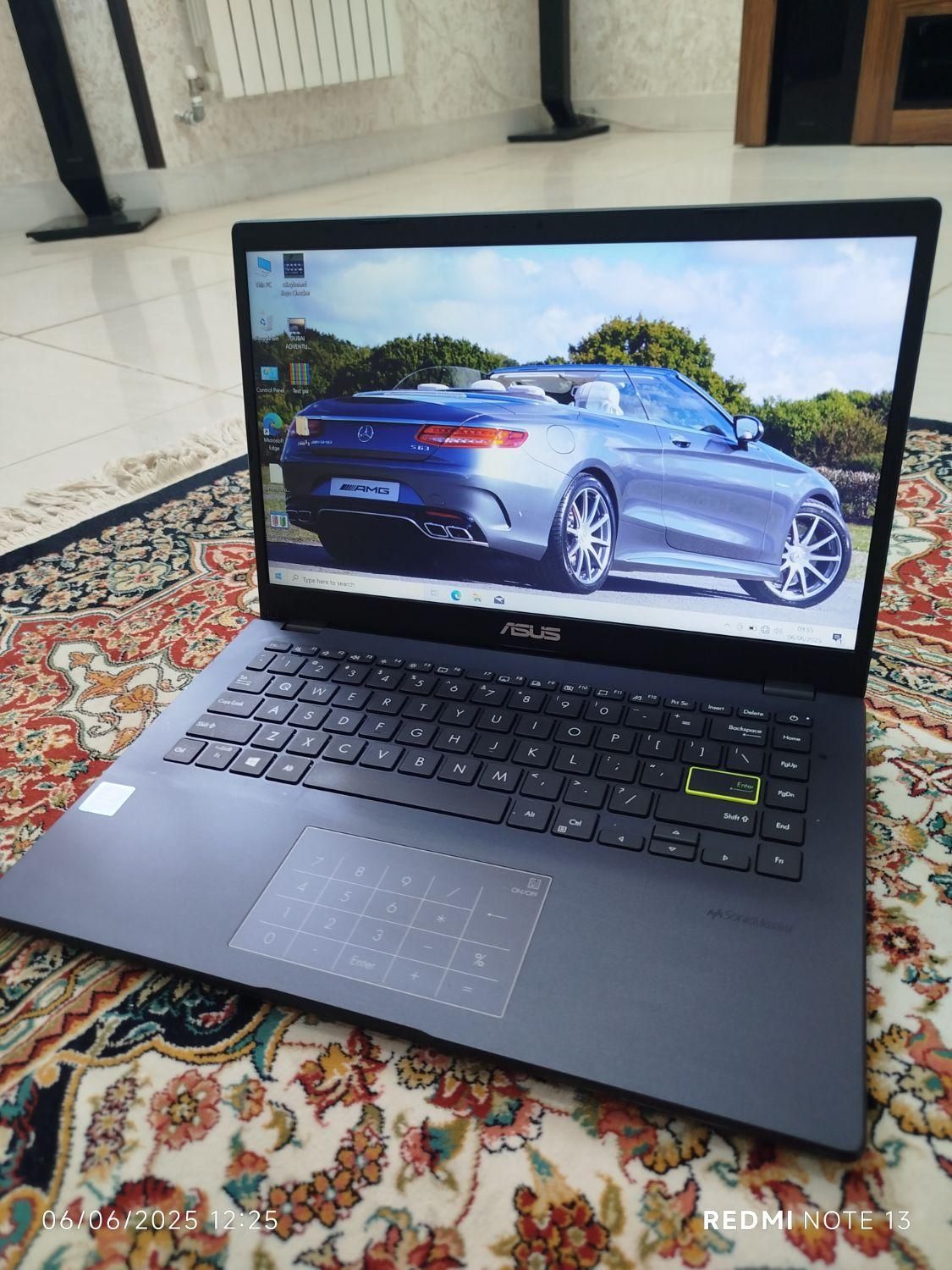 لپتاپ قدرتمند. ASUS. E410M نسل 11اسلیم فیت|رایانه همراه|شیراز, تحویلی|دیوار