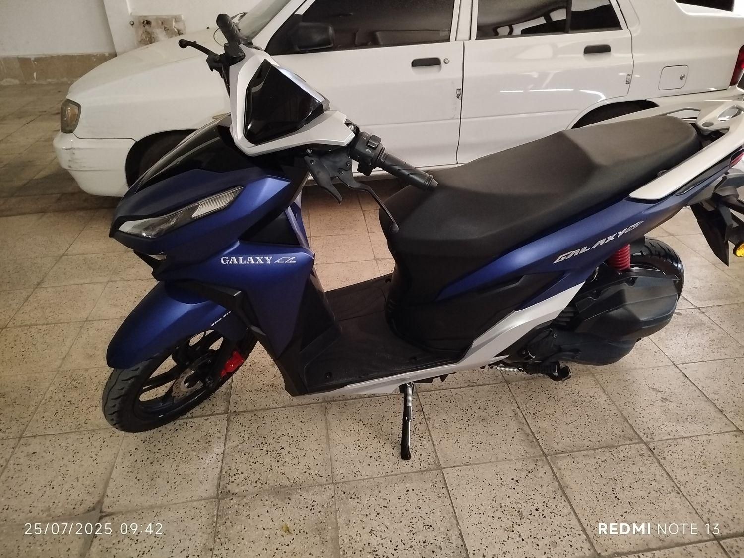 موتور گلکسی 150 کم کار یک سال خواب|موتورسیکلت|مشهد, امامیه (شهرک غرب)|دیوار