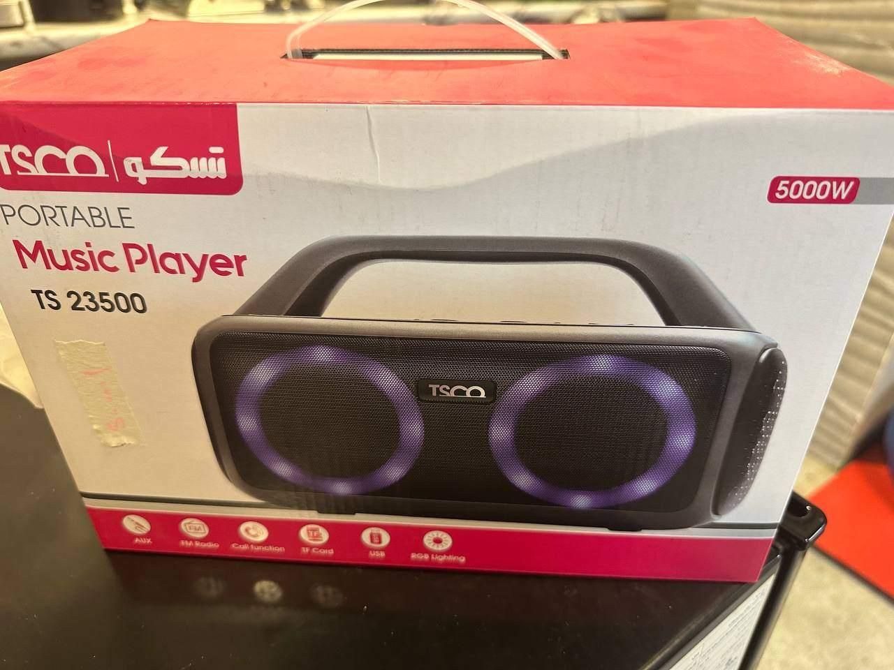 اسپیکر بلوتوثی قابل حمل تسکو مدل TS23500نو (آکبند)|پخش‌کننده همراه|تهران, میدان ولیعصر|دیوار