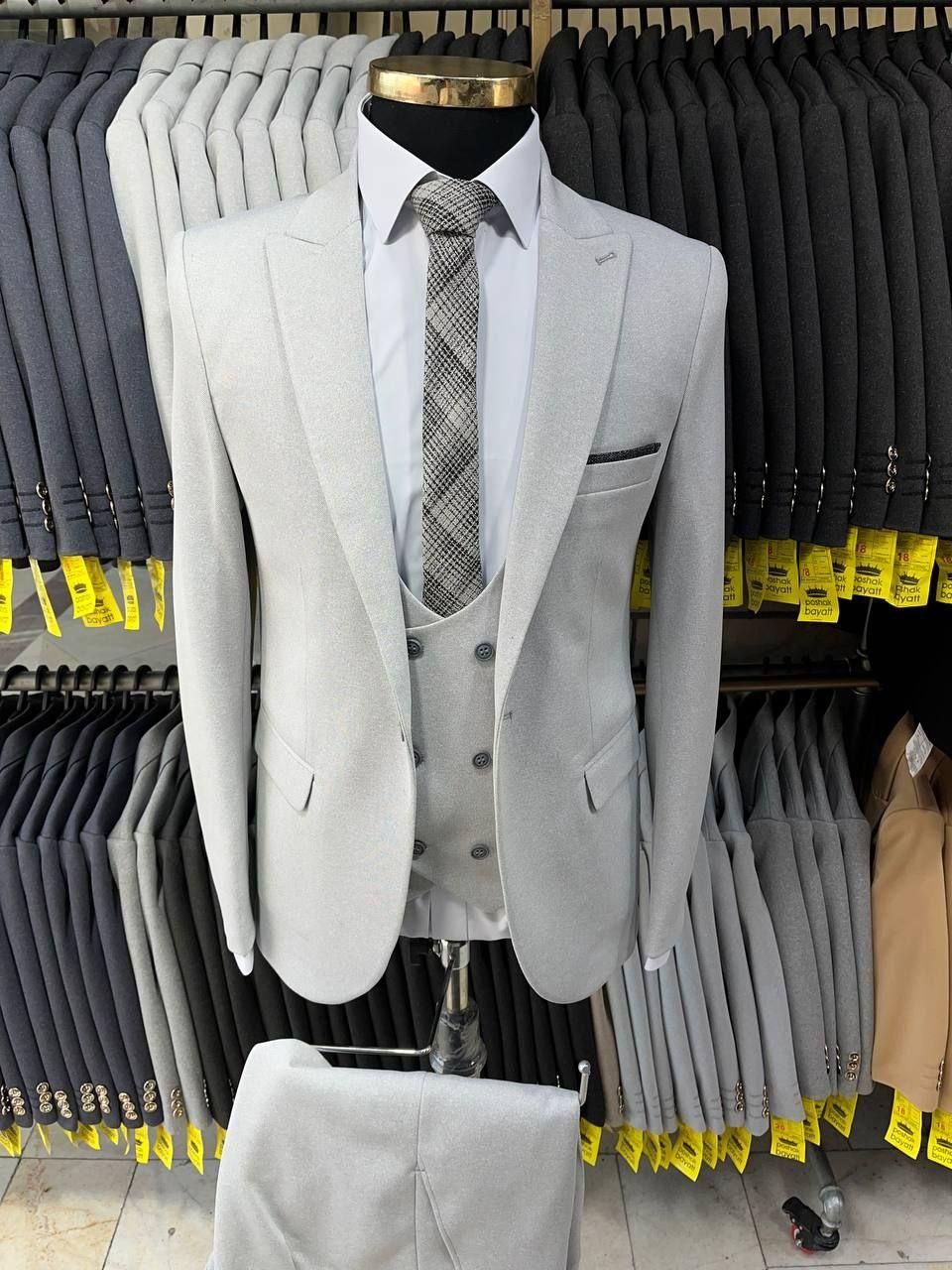 کت شلوار با جلیقه جدید دو رو|لباس|اصفهان, چرخاب|دیوار