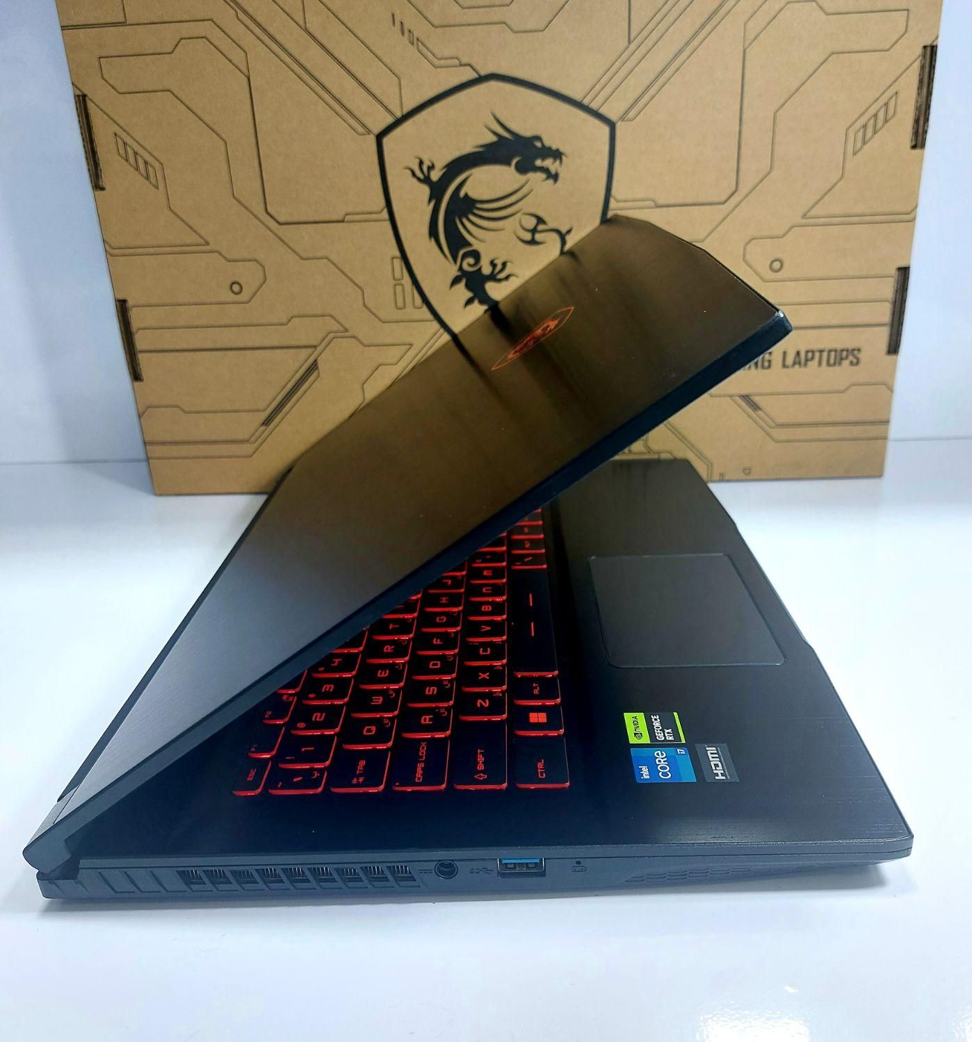 لپ تاپ MSI GAMING i7 11800H در حد نو|رایانه همراه|تهران, میدان ولیعصر|دیوار