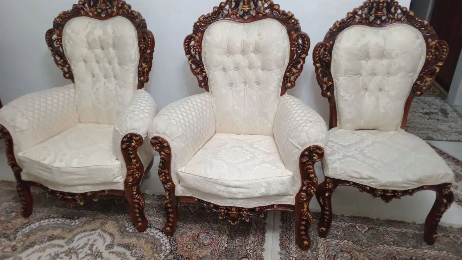 مبل سلطنتی استیل|مبلمان خانگی و میز عسلی|تهران, فلاح|دیوار