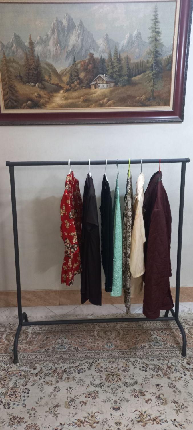 رگال لباس قوطی مشکی آویز پوشاک|بندرخت و رخت‌آویز|اصفهان, میرعماد|دیوار