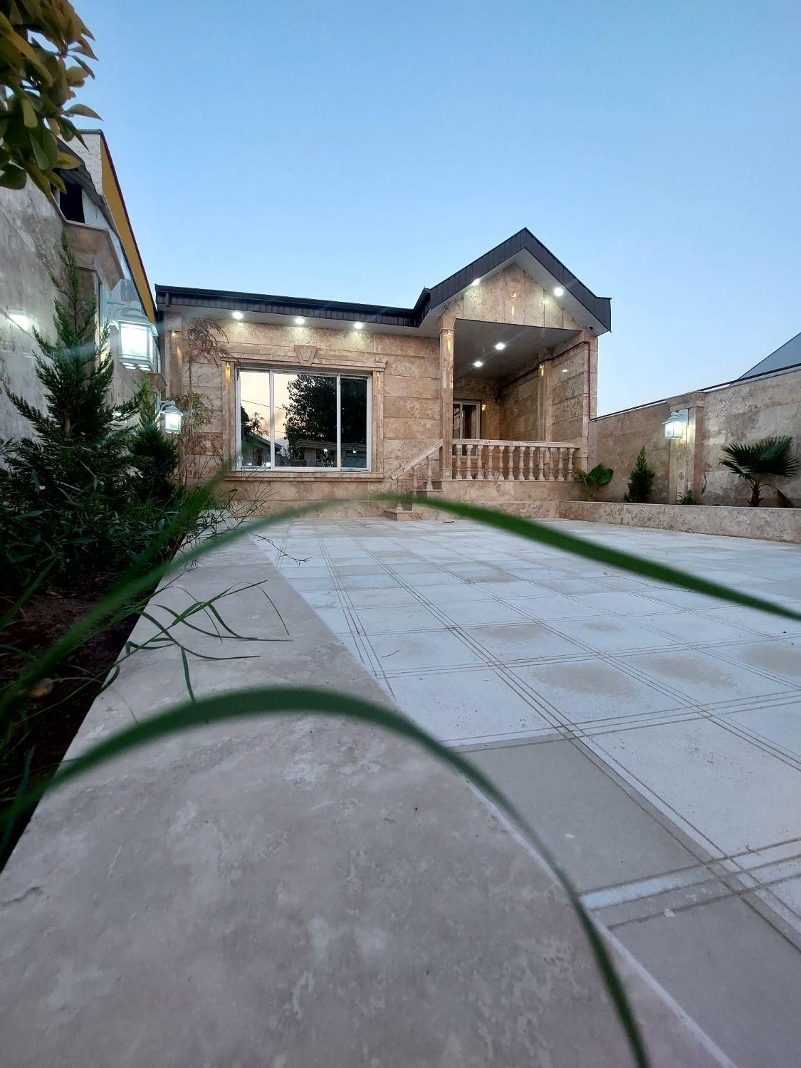 ویلای ۲۳۵متری نما سنگ لوکیشن خشکبیجار|فروش خانه و ویلا|خشکبیجار, |دیوار