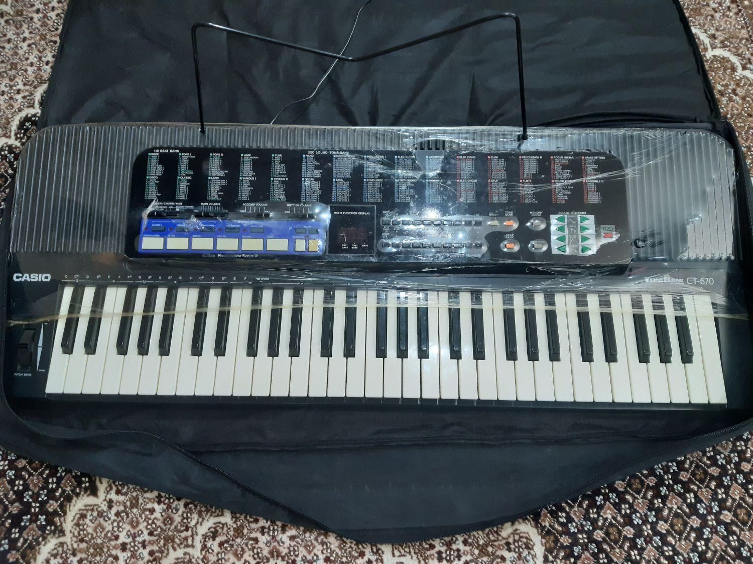 ارگ آموزشی کاسیو کاملا سالم|پیانو، کیبورد، آکاردئون|تبریز, |دیوار