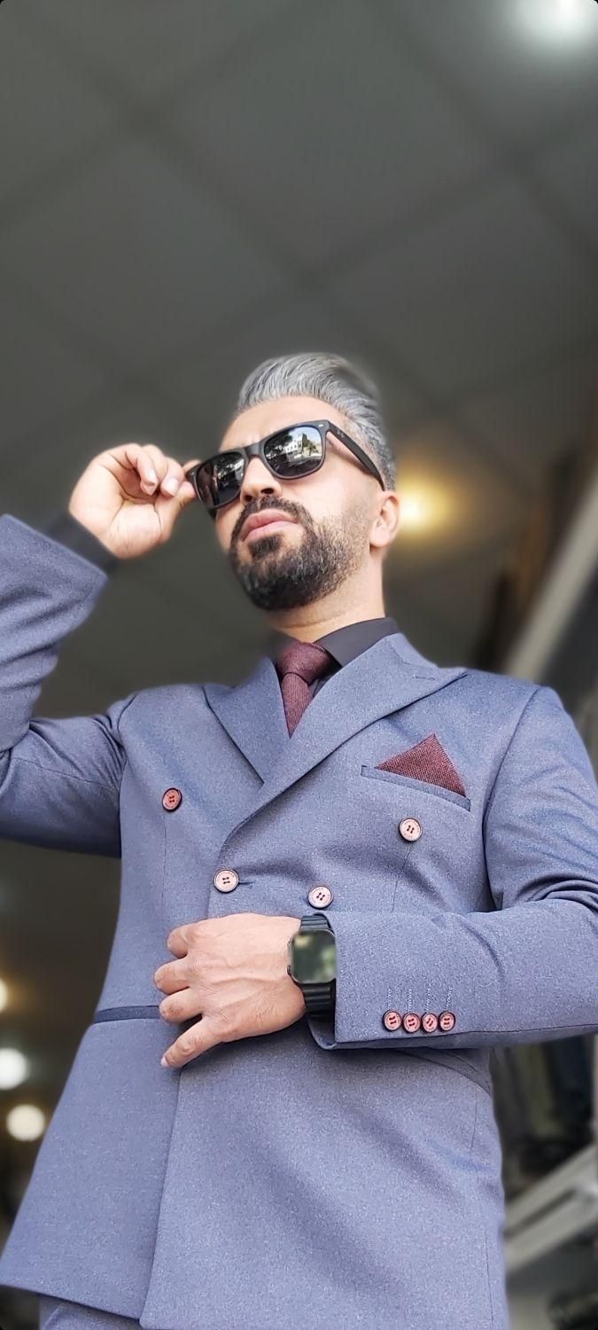 نمونه کت و شلوار یقه حبابی|لباس|اراک, |دیوار