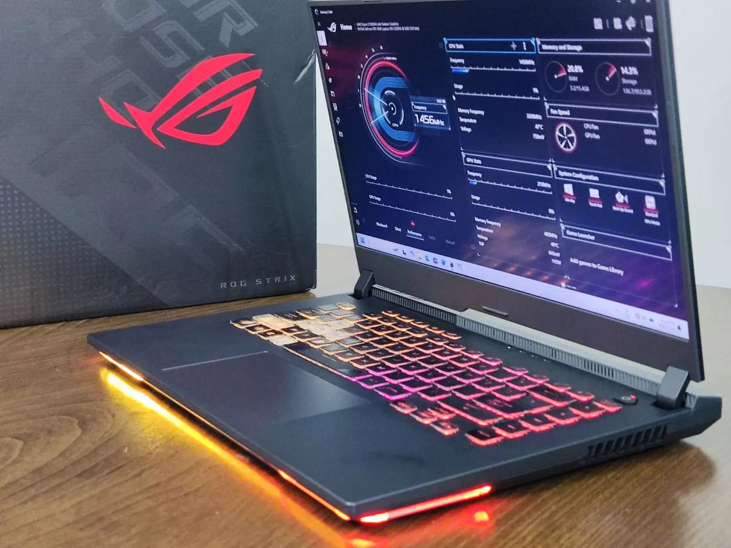 ASUS ROG STRIX G513QM فول ترین مدل|رایانه همراه|مشهد, فدک|دیوار