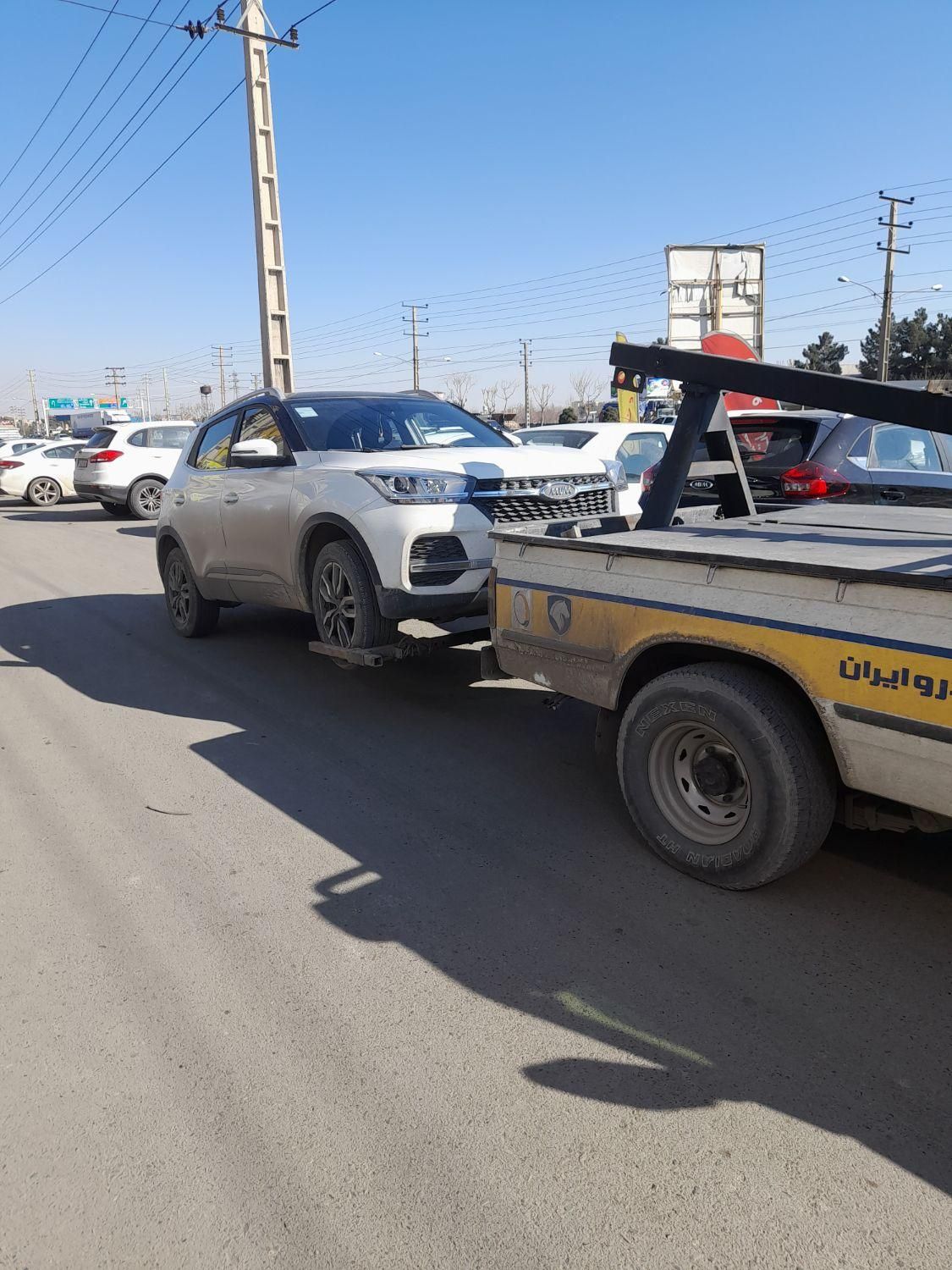 خودروبر .امداد خودرو .یدک کش .جرثقیل. چرخگیر|خدمات حمل و نقل|رباط‌کریم, رباط‌کریم|دیوار