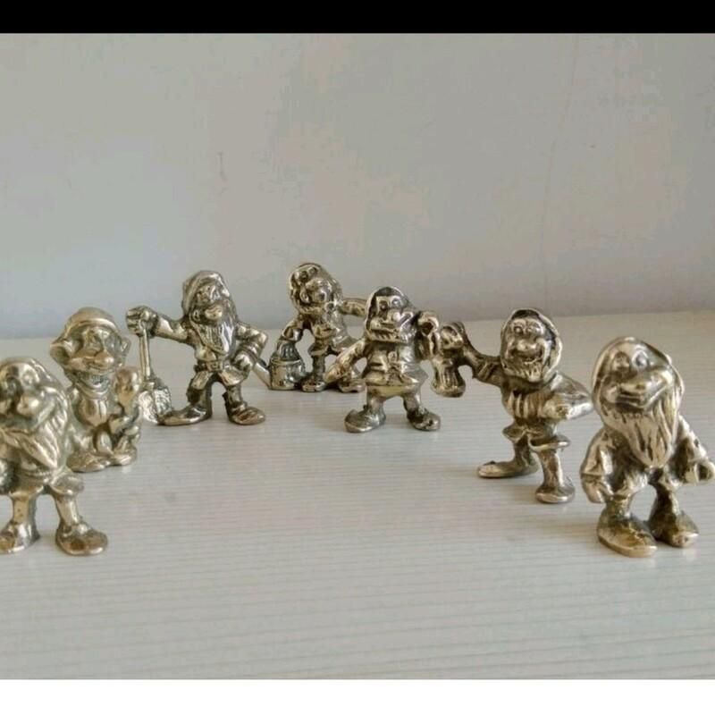 هفت کوتوله برنجی برنز|مجسمه، تندیس، ماکت|نسیمشهر, |دیوار