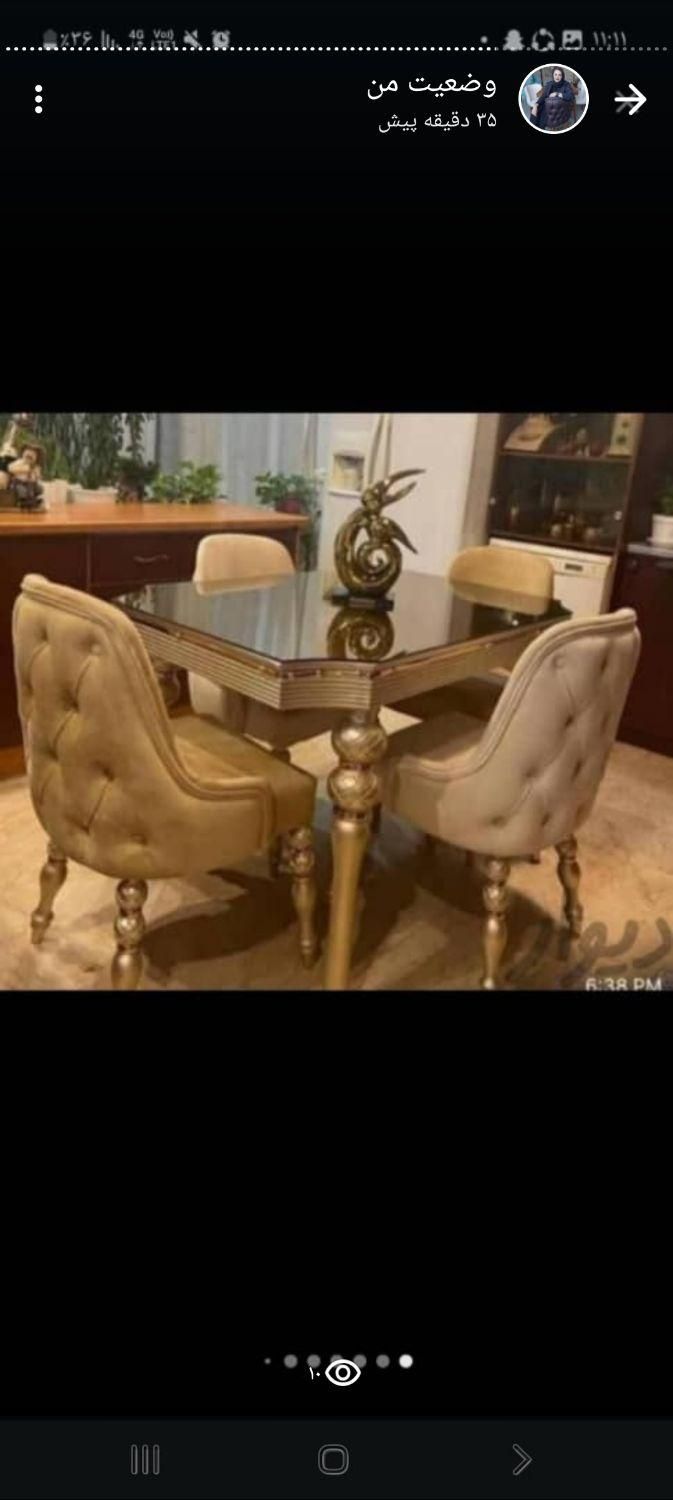 غذاخوری.ناهارخوری،صندلی.پرستیژ|میز و صندلی غذاخوری|قم, انصارالحسین|دیوار