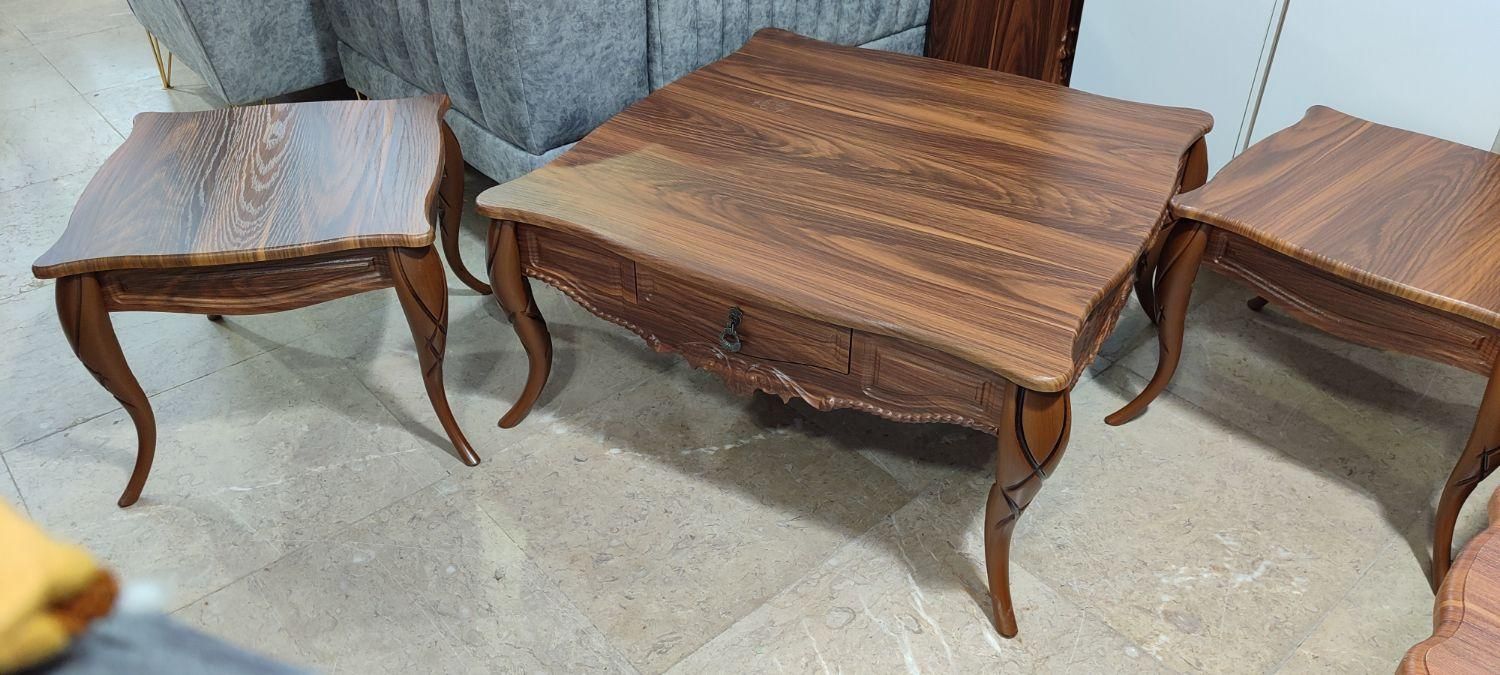 میز جلو مبلی/ عسلی دو تا هم ارتفاع مدل آروین|مبلمان خانگی و میز عسلی|اردبیل, |دیوار