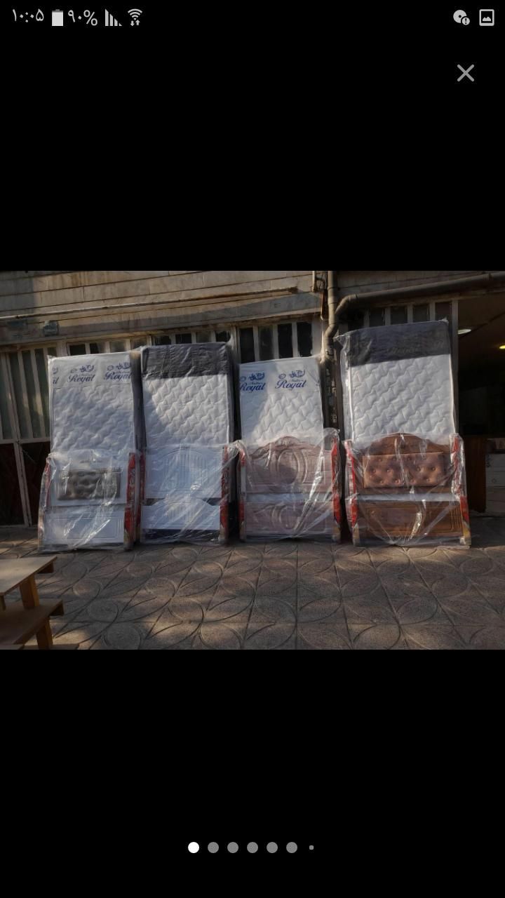 تشک خواب اسپرینگ فروش تکی وعمده شهدای صفری|تشک تختخواب|اراک, |دیوار