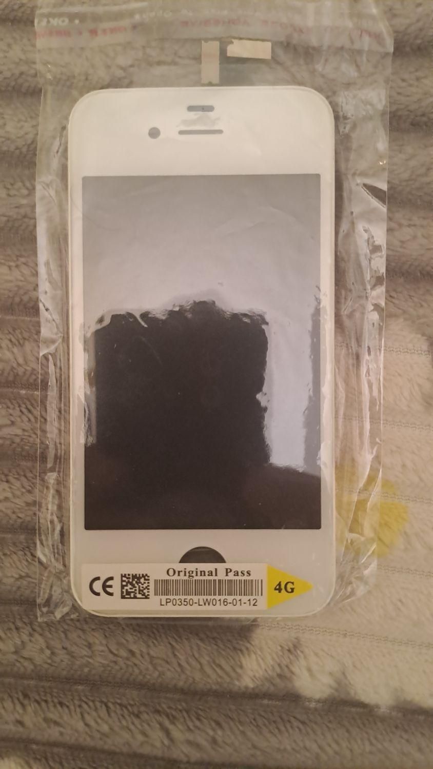 تاچ و ال سی دی آیفون ۴ یا ۴ اس رنگ سفید|لوازم جانبی موبایل و تبلت|اهواز, پادادشهر|دیوار