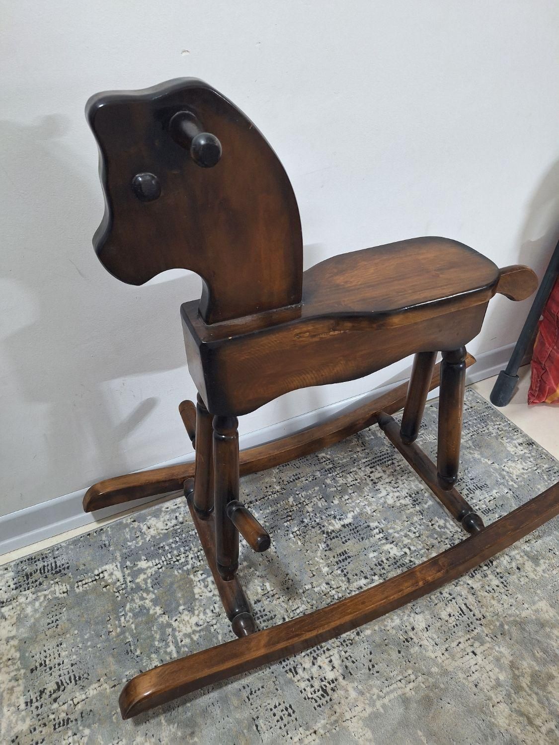 راکر چوبی(اسب)|اسباب و اثاث بچه|بجنورد, |دیوار