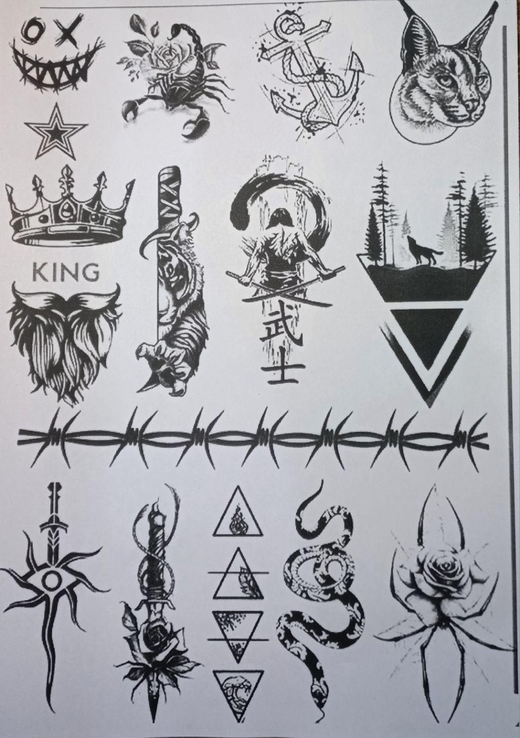 تتو موقت|آرایشی، بهداشتی، درمانی|اصفهان, جاوان|دیوار