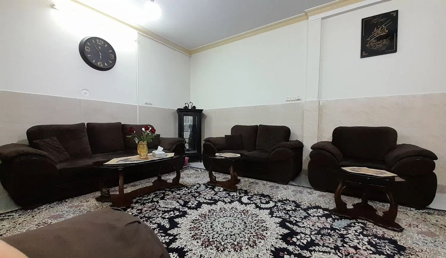 مبل ۷نفره با میز عسلی سالم|مبلمان خانگی و میز عسلی|مشهد, طبرسی شمالی|دیوار