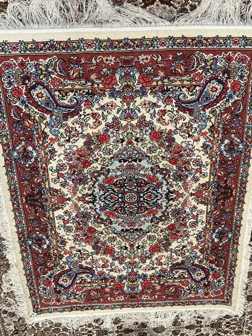 قالیچه دستبافت پشمی طرح سالاری|فرش|سهند, |دیوار