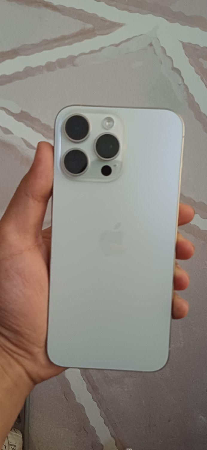 اپل iPhone 15 Pro Max با حافظهٔ ۲۵۶ گیگابایت|موبایل|لنجان, |دیوار