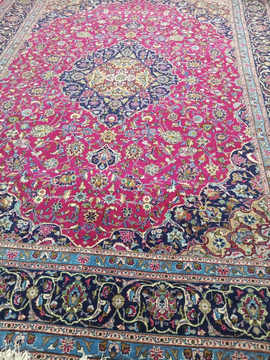 ۲تخته فرش دست باف پشمی|فرش|تربت‌حیدریه, باغ ملی|دیوار