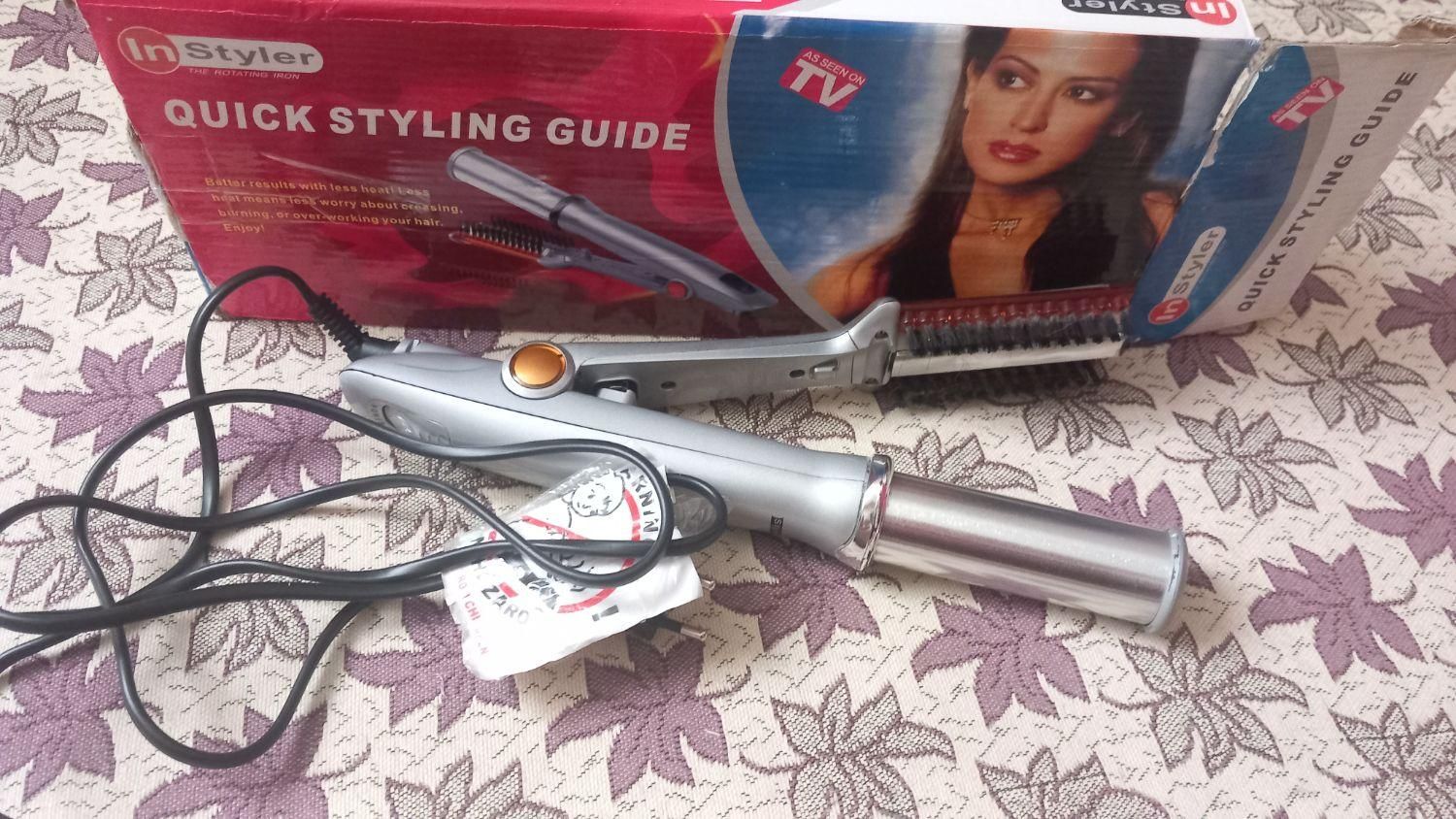 اتوی مو چرخشی کیفیت بالا بسیار عالی نوباجعبه سالم|آرایشی، بهداشتی، درمانی|تهران, هفده شهریور|دیوار