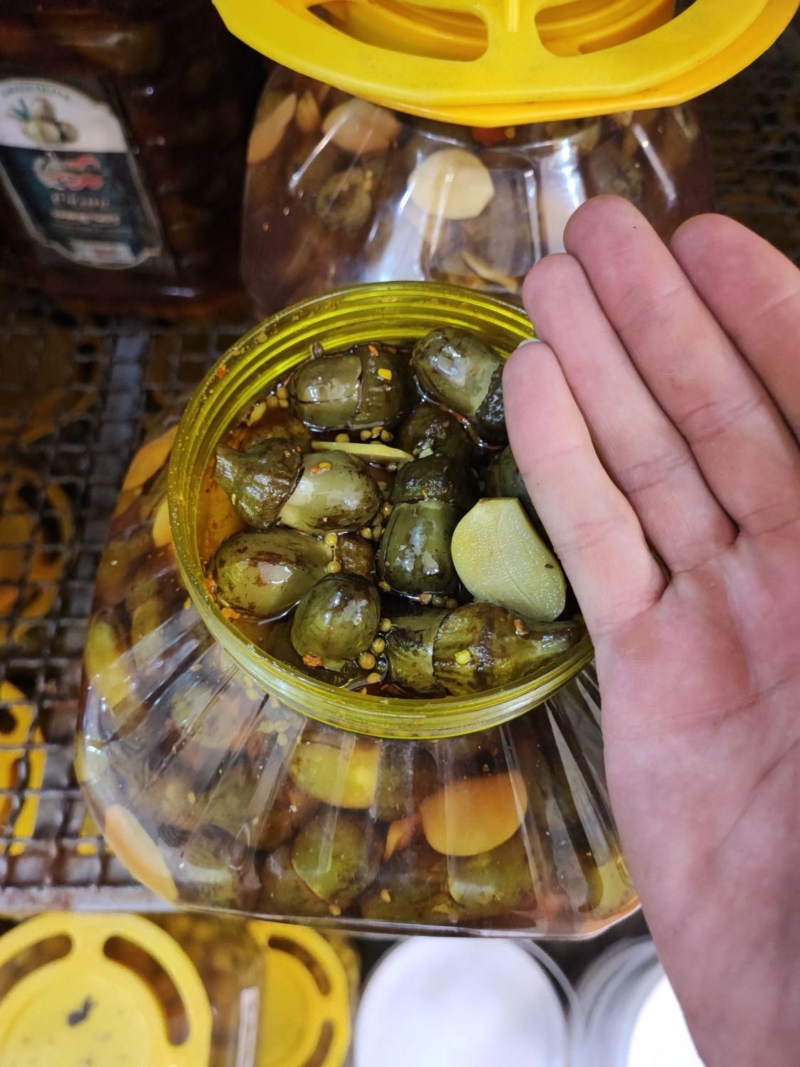 ترشی بادمجان بند انگشتی و شکم پر خانگی|خوردنی و آشامیدنی|اصفهان, جاوان|دیوار