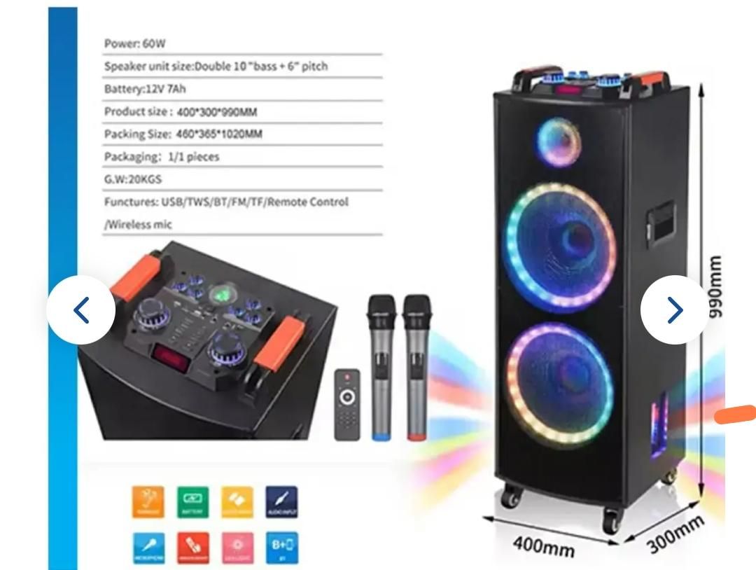 اسپیکر بلوتوثی woofer|پخش‌کننده همراه|تهران, آذربایجان|دیوار