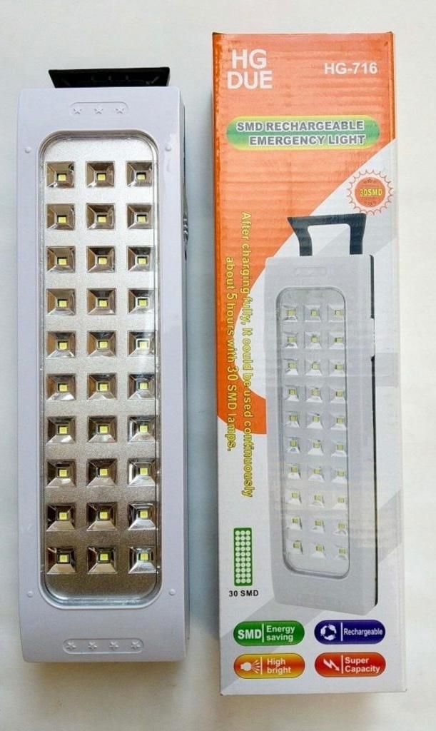 چراغ اضطراری/چراغ شارژی HG-716/تک و عمده|لامپ و چراغ|تهران, افسریه شمالی|دیوار