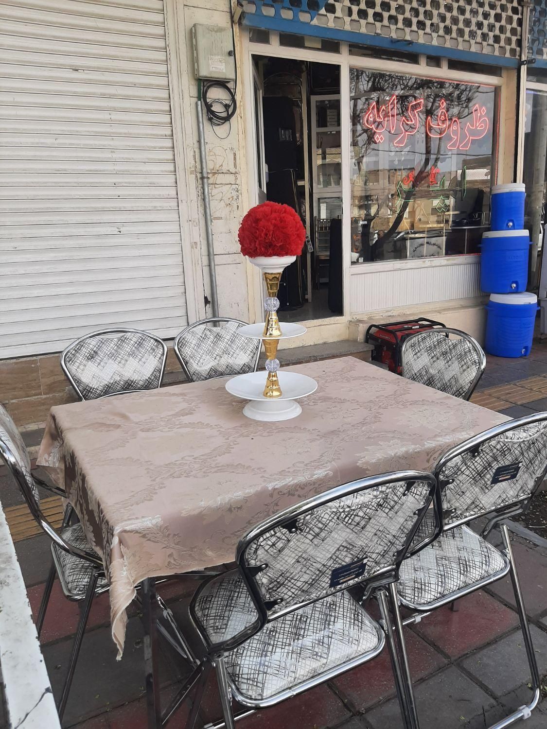 ظروف کرایه صندلی میز کولر پنکه مهپاش اسپیکر|خدمات پذیرایی، مراسم|قم, آذر (نکویی)|دیوار