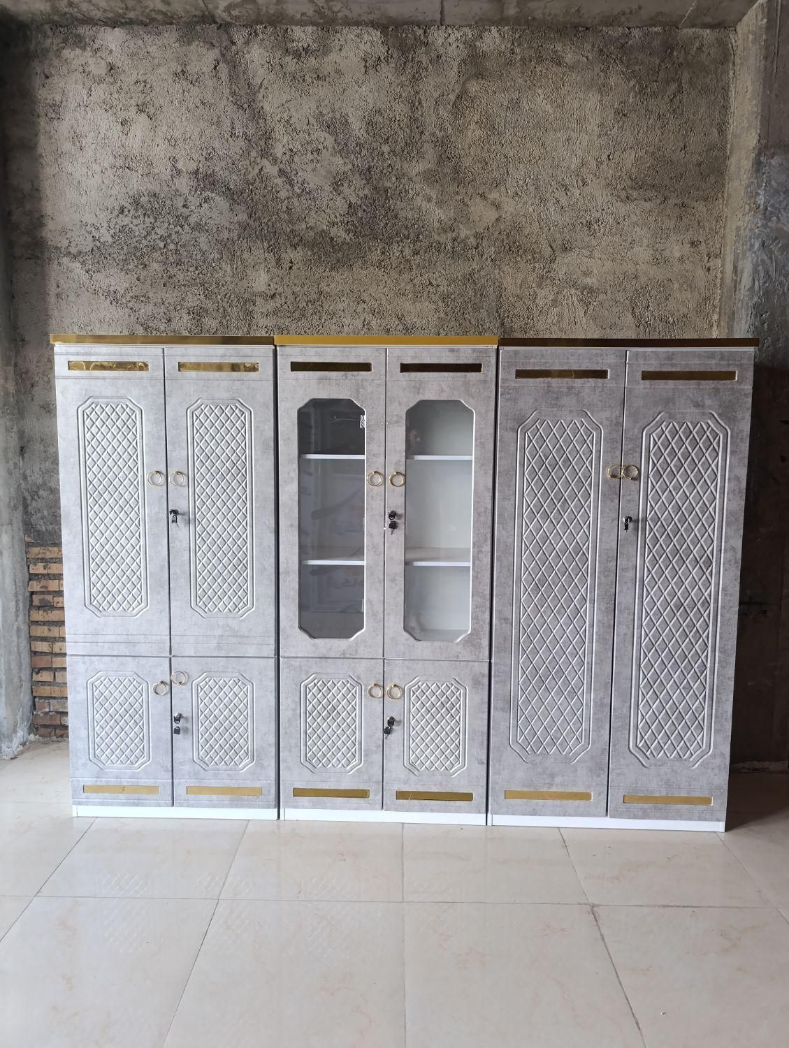 کمد سه تیکه وکیوم و کمد لباس|جاکفشی، کمد، دراور|گنبد کاووس, |دیوار