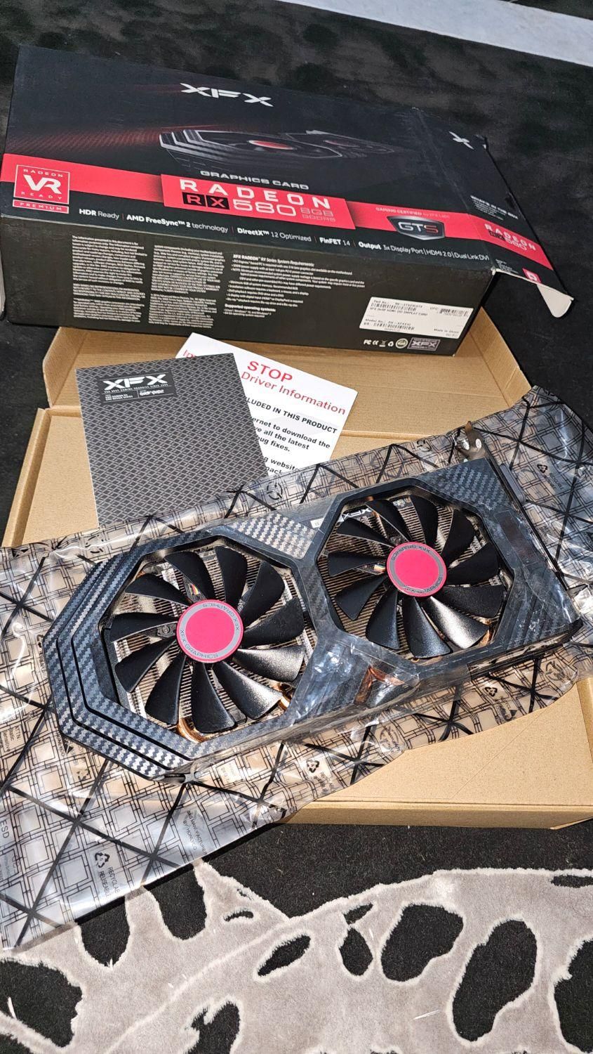 کارت گرافیک XFX RADEON 580 RX  8gig|قطعات و لوازم جانبی رایانه|تهران, ازگل|دیوار