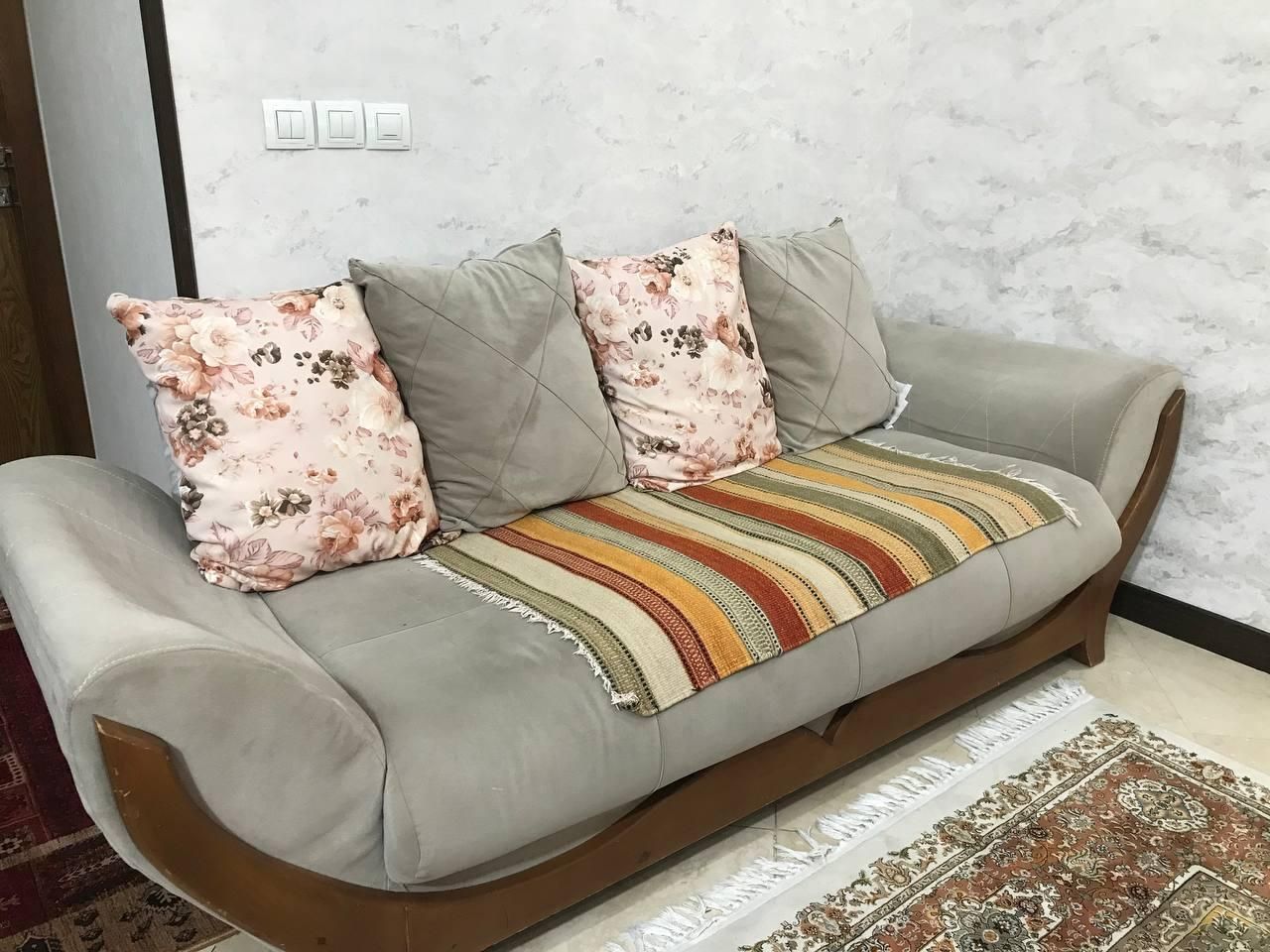 مبلمان راحتی ۷ نفره|مبلمان خانگی و میز عسلی|تهران, ستارخان|دیوار