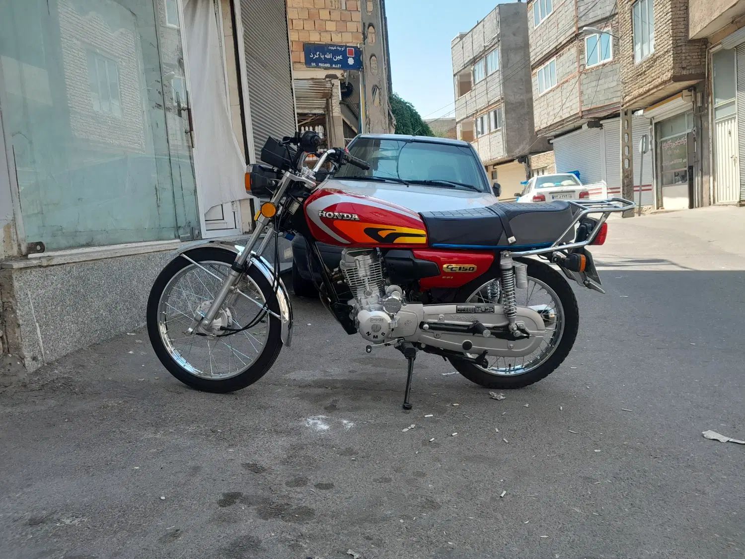 سحر۱۵۰ در حد خشک|موتورسیکلت|تبریز, |دیوار