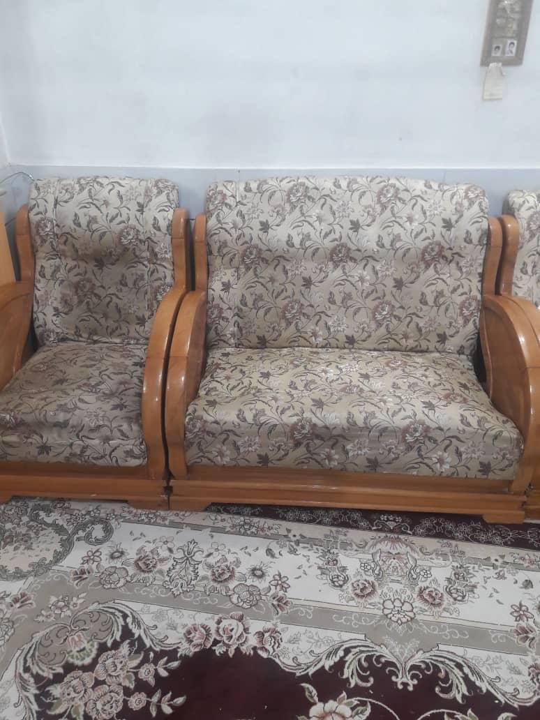 مبل ۸ نفره پاسنگی جنس عالی|مبلمان خانگی و میز عسلی|اصفهان, عطار نیشابوری|دیوار