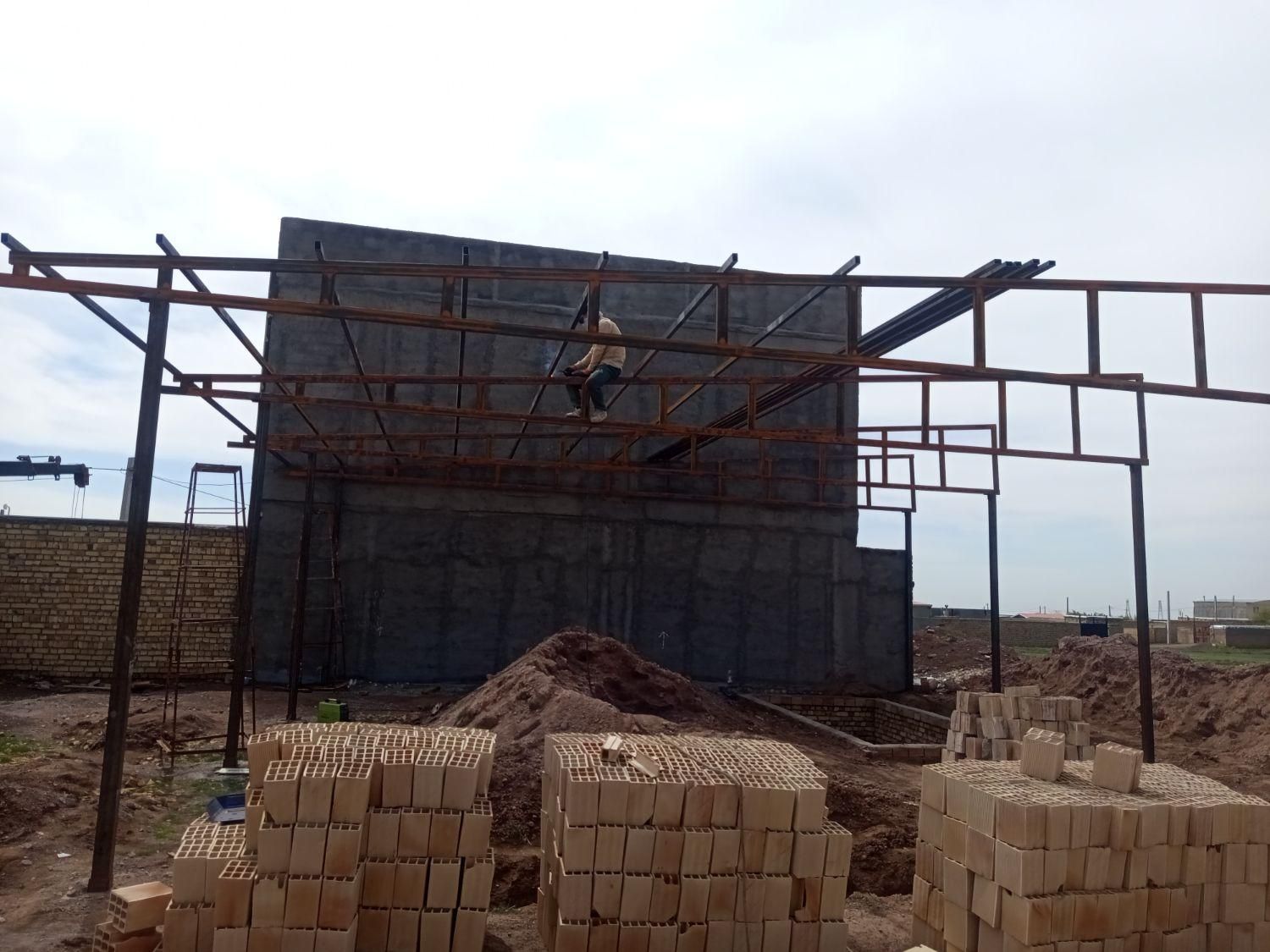 شیروانی و جوشکاری نما آردواز نوین|خدمات پیشه و مهارت|قزوین, |دیوار