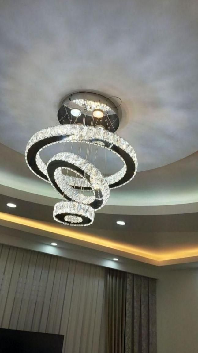 لوستر الماس .کهکشانی دایره کد۱۵۳۵.AC light|لوستر و چراغ آویز|تهران, سنگلج (شاپور)|دیوار