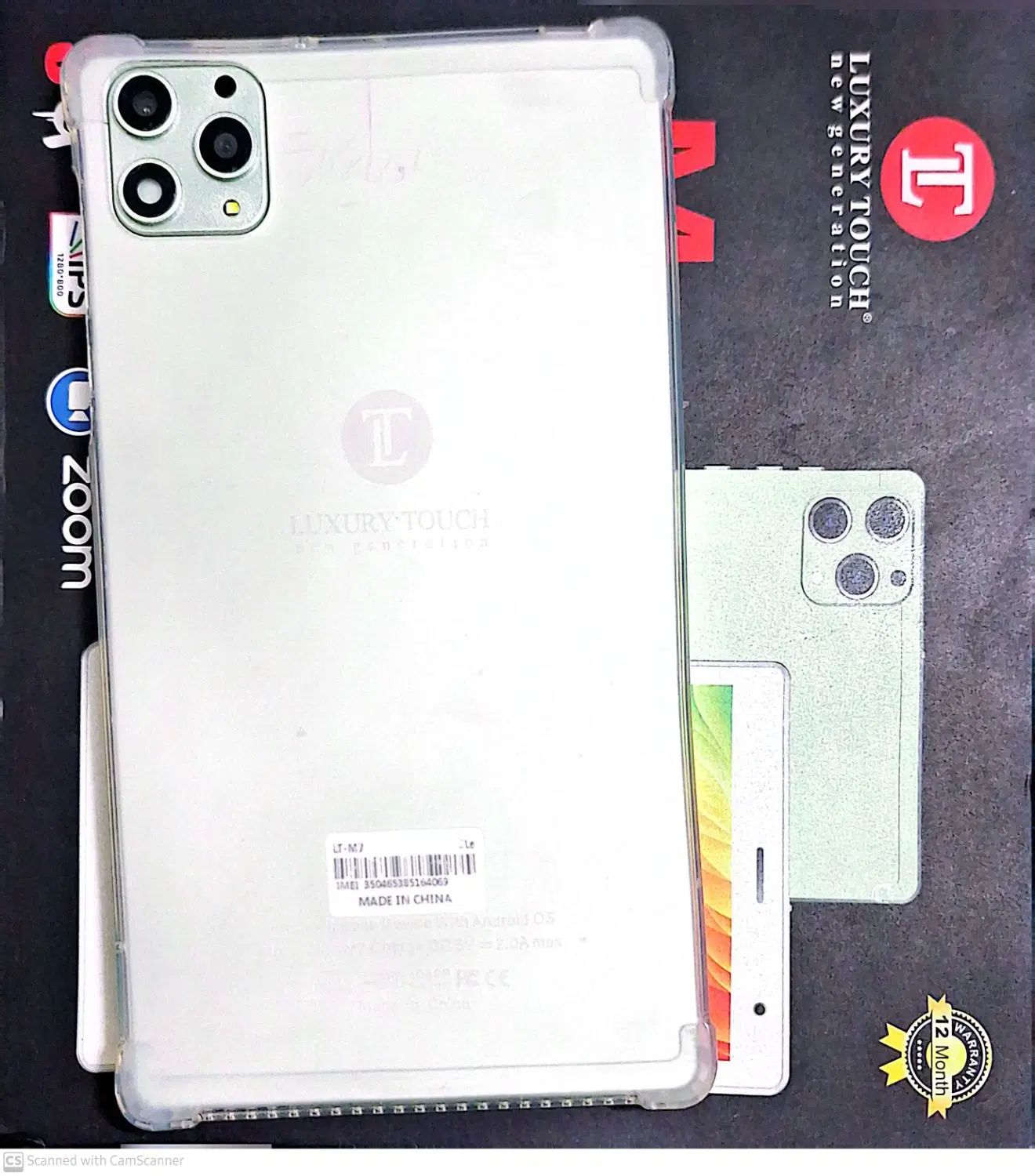 تبلت luxury touch 128 RAM 6|تبلت|مشهد, عبادی|دیوار
