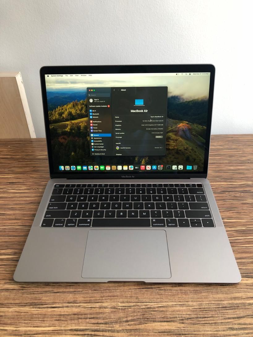 Macbook air 2019 14cycl|رایانه همراه|تهران, قیطریه|دیوار