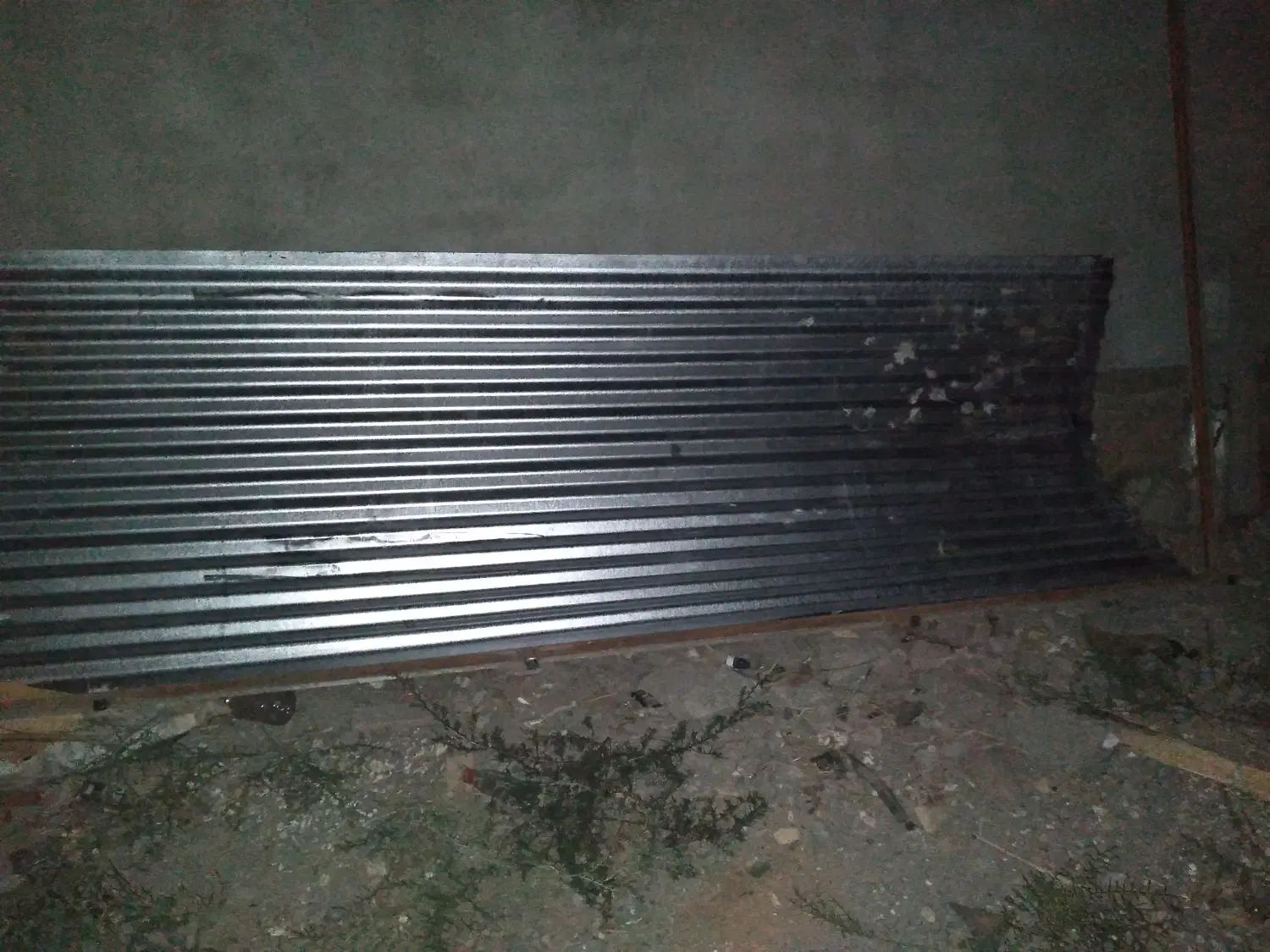 ورق گالوانیزه شیروانی ۴ متری ۱۰ عدد بدون رنگ سالم|حراج|تبریز, |دیوار